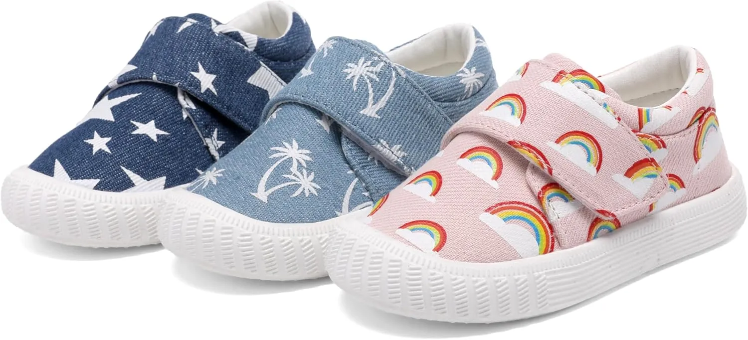 Jack & Lily Baby, Toddler & Kids Walking Shoes  Non-Slip, Washable Slip-On Sneakers for Boys & Girls  Indoor & Outdoor Use