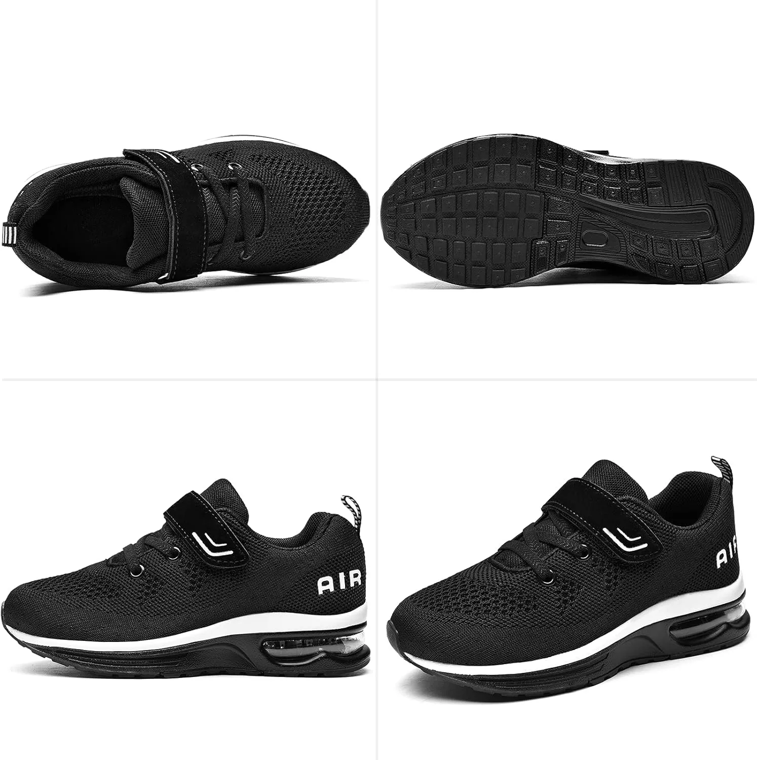 JARLIF Kids Athletic Tennis Running Shoes Breathable Sport Air Gym Jogging Sneakers for Boys & Girls