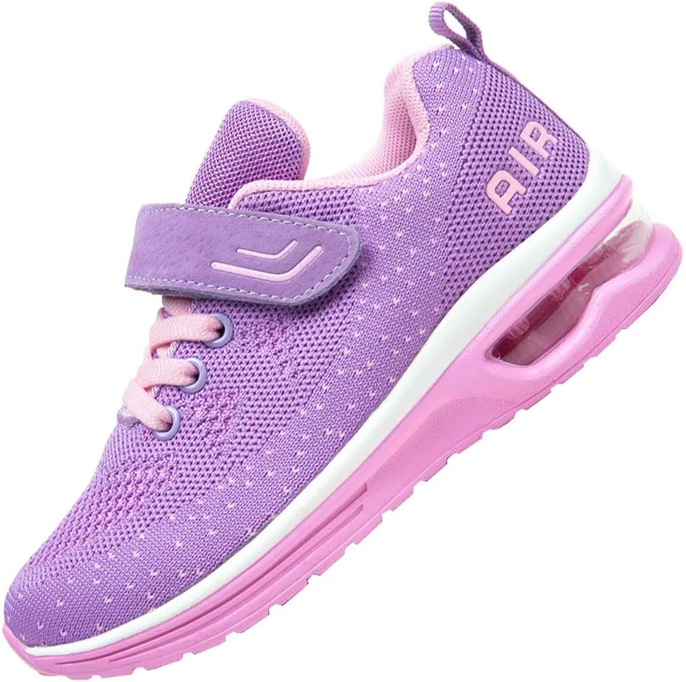 JARLIF Kids Athletic Tennis Running Shoes Breathable Sport Air Gym Jogging Sneakers for Boys & Girls