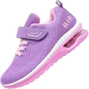 JARLIF Kids Athletic Tennis Running Shoes Breathable Sport Air Gym Jogging Sneakers for Boys & Girls