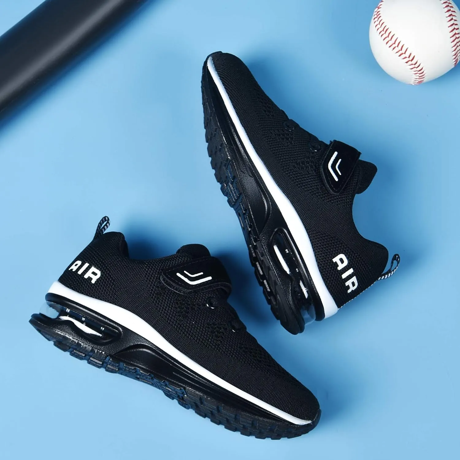 JARLIF Kids Athletic Tennis Running Shoes Breathable Sport Air Gym Jogging Sneakers for Boys & Girls