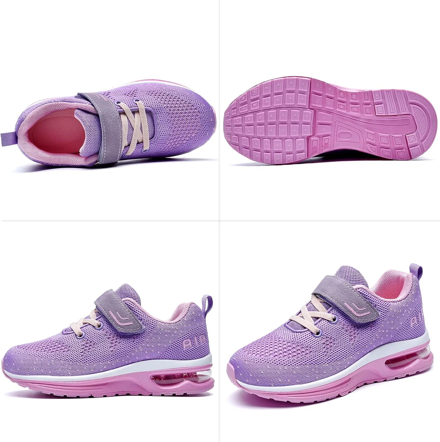 JARLIF Kids Athletic Tennis Running Shoes Breathable Sport Air Gym Jogging Sneakers for Boys & Girls