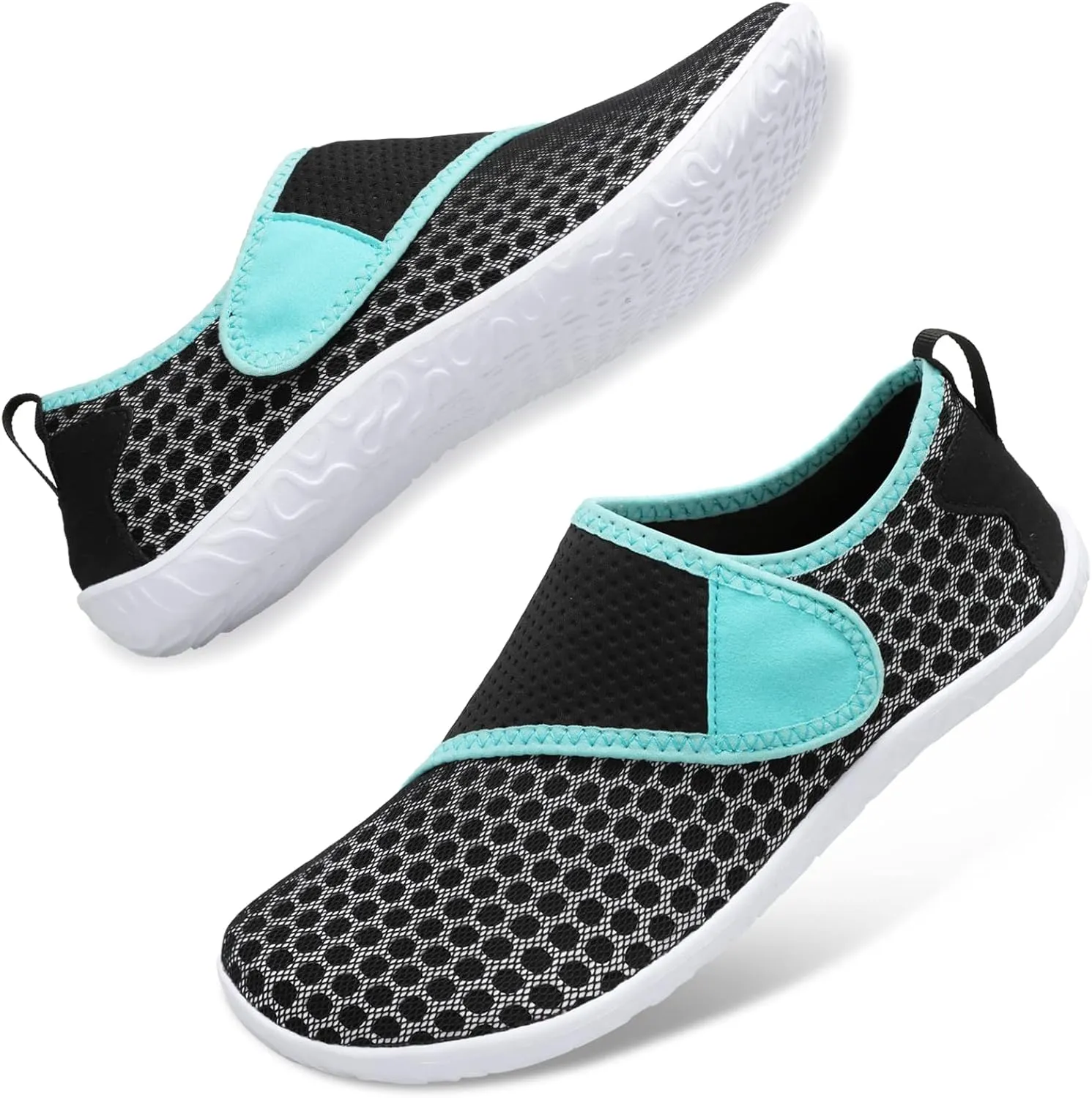 JIASUQI Athletic Hiking Beach Water Shoes Barefoot Aqua Swim Sports Walking Shoes for Women Men