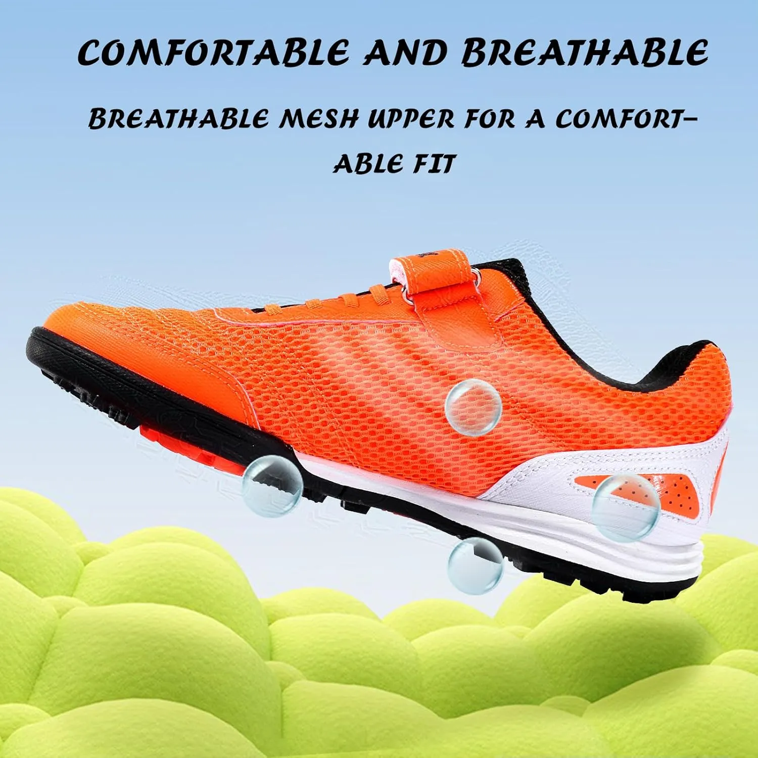 KELME Soccer Shoes for Boys Cleats Kids Indoor Football Trainning Shoes Athletic Girl Wide Turf Outdoor