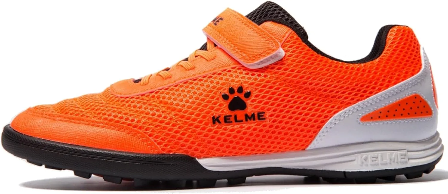 KELME Soccer Shoes for Boys Cleats Kids Indoor Football Trainning Shoes Athletic Girl Wide Turf Outdoor