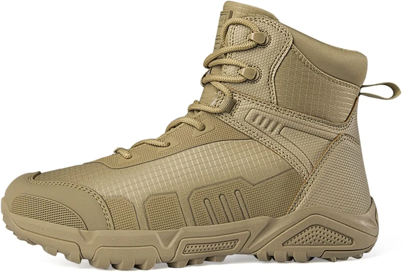 Kervaky Men's Military Tactical Boots Lightweight Breathable Outdoor Boots Waterproof Hiking Boots Combat Boots Work Boots