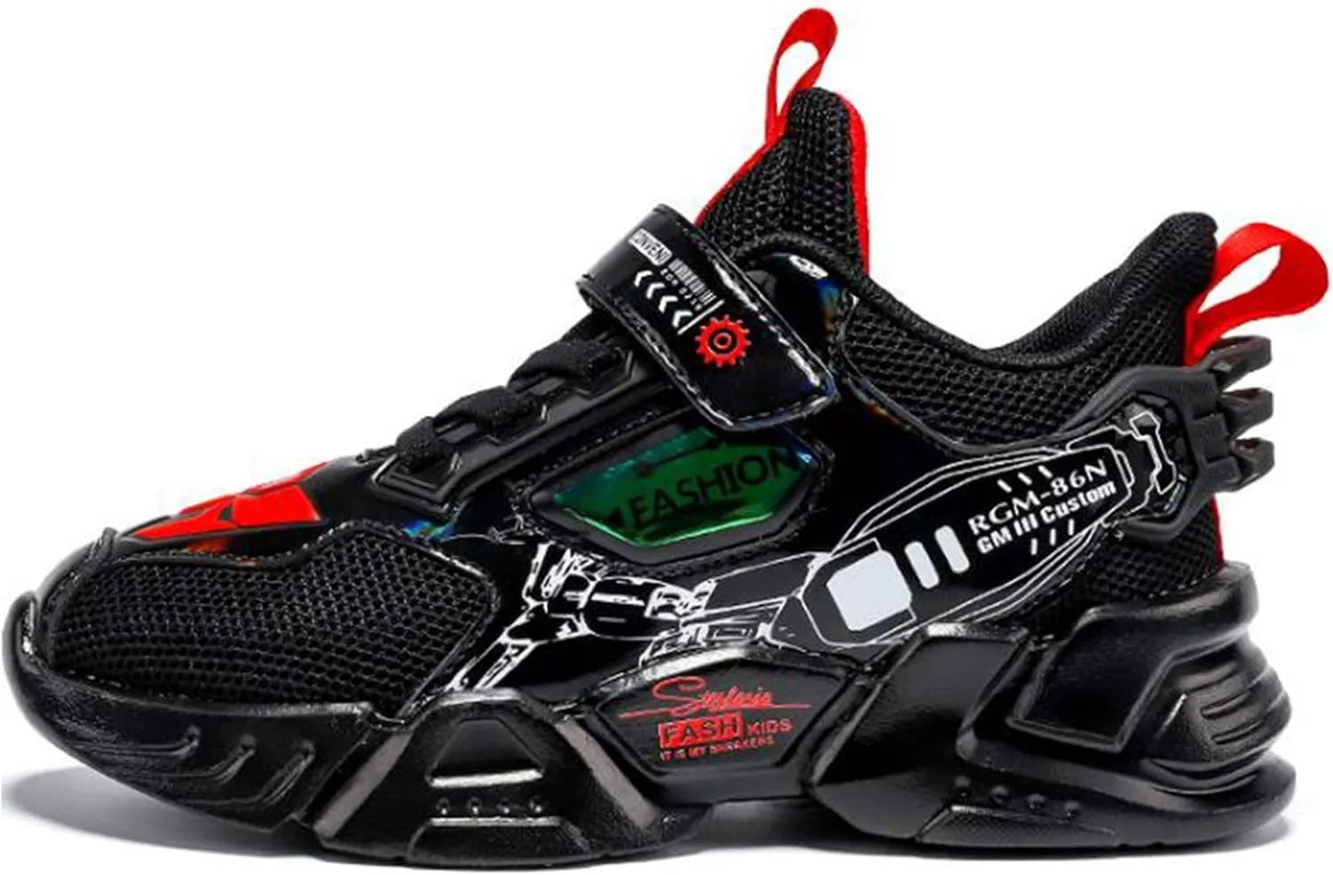 Kids Boys Sports Shoes Casual Shoes Mesh Breathable Trend Fashion Children's Basketball Shoes Sports Running Shoes