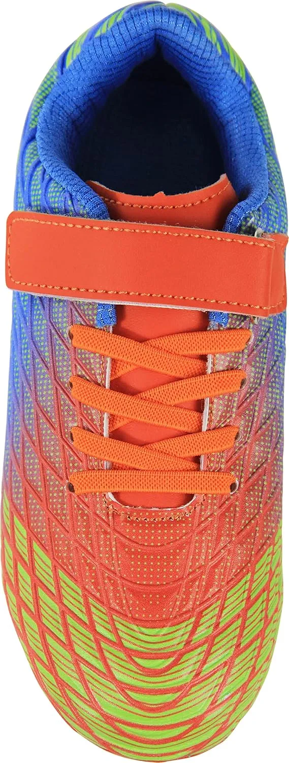 Kids Soccer Cleats Outdoor Firm Ground Athletic Shoes
