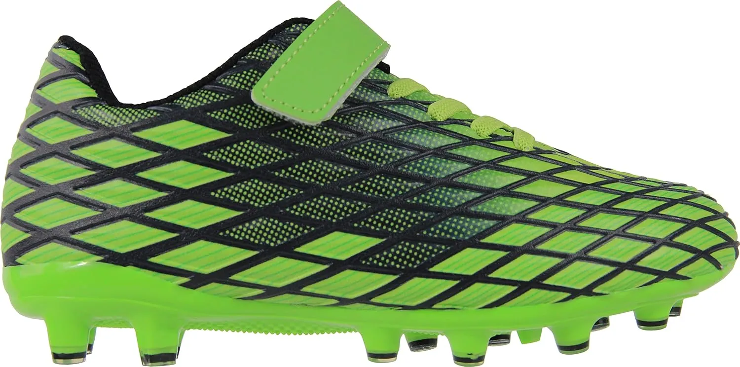 Kids Soccer Cleats Outdoor Firm Ground Athletic Shoes