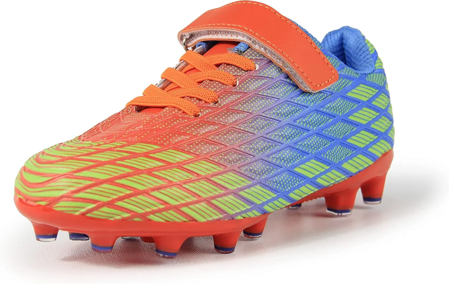 Kids Soccer Cleats Outdoor Firm Ground Athletic Shoes