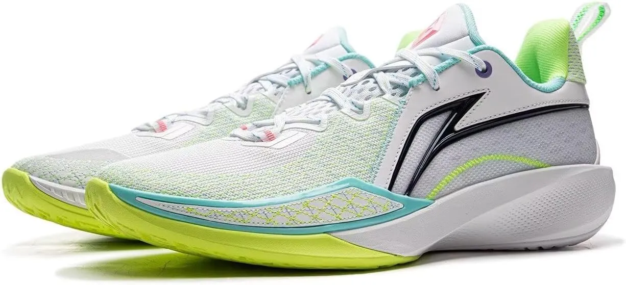 LI-NING Shining Men Basketball Shoes Lining Anti-Slip Professional Shock Absorption Sneakers Sports Shoes ABPU001 ABAV009
