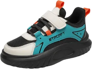 Lightweight Running Sneakers Kids Boys Flat Platform Breathable Tennis Shoes Outdoor Non-Slip Climbing Sneakers