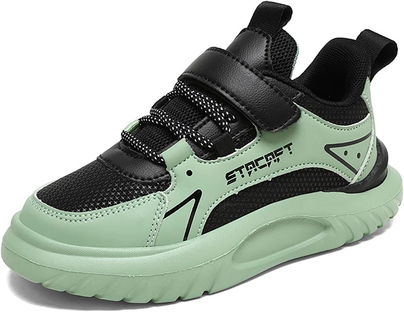 Lightweight Running Sneakers Kids Boys Flat Platform Breathable Tennis Shoes Outdoor Non-Slip Climbing Sneakers