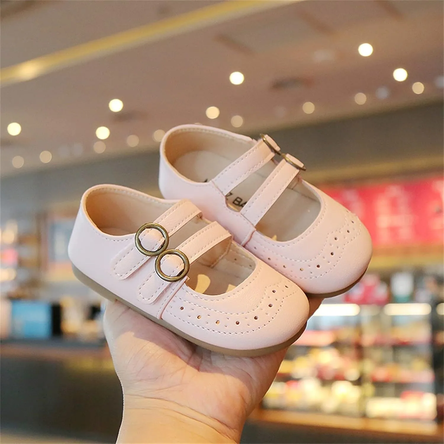 Link Shoes Summer And Autumn Girls Boots Cute Flat Hollow Hollow Breathable Comfortable Toddler 6 Shoe Girl