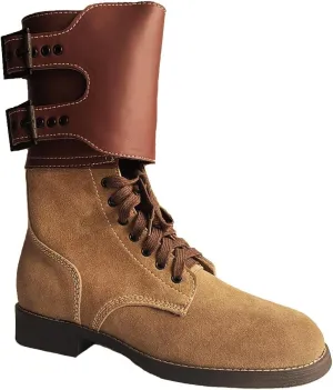 M1943 Combat Boots Retro WWII US Paratrooper Boots Men's Cowhide Hiking Boots Classic Replica WW2 Shoes