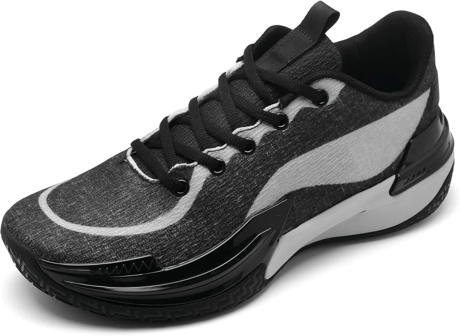 Men Graffiti Basketball Shoes High-Top Sports Shoes Anti-Slip Rubber Soles Indoor Outdoor Sports Running Training Streetwear