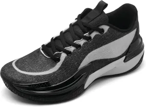 Men Graffiti Basketball Shoes High-Top Sports Shoes Anti-Slip Rubber Soles Indoor Outdoor Sports Running Training Streetwear