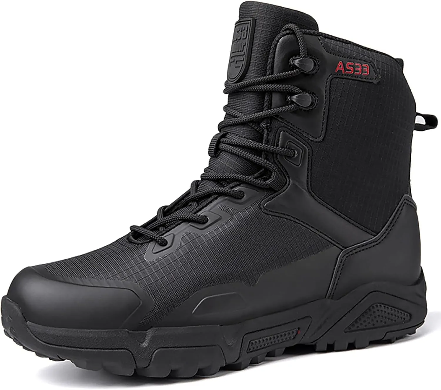Men Military Boots Tactical Boots Combat Boots Breathable Police Patrol Boots Lightweight Army Boots Waterproof Hiking Boots