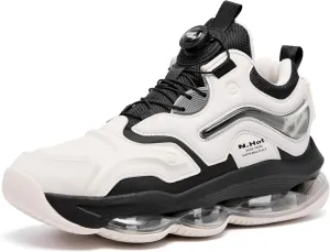 Men Womens Basketball Shoes Air Cushion Running Height Increasing Elevator Leather Sport Non Slip Fashion Sneakers for Unisex