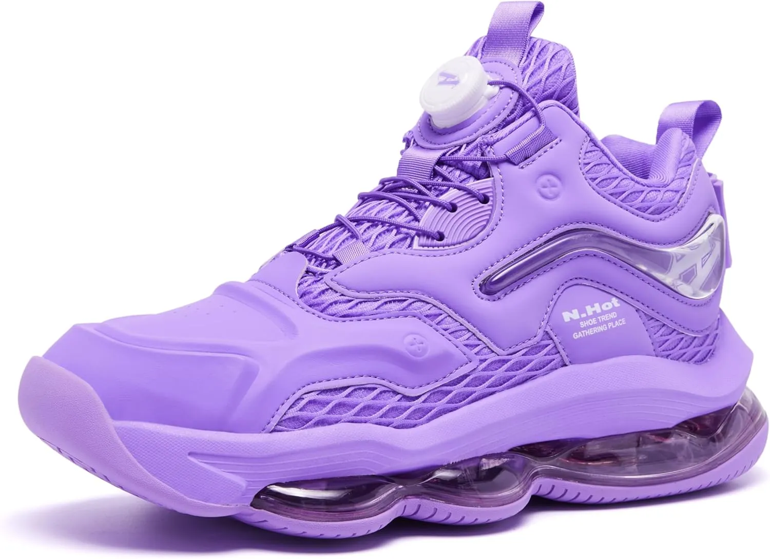 Men Womens Basketball Shoes Air Cushion Running Height Increasing Elevator Leather Sport Non Slip Fashion Sneakers for Unisex