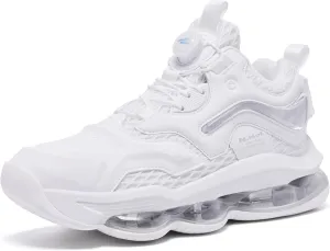 Men Womens Basketball Shoes Air Cushion Running Height Increasing Elevator Leather Sport Non Slip Fashion Sneakers for Unisex