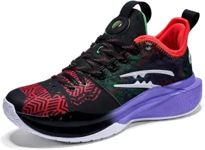 Men's and Women's Basketball Shoes Fashion High Top Running Sneakers Non-Slip Fitness Training Shoes Fashion Comfortable Casual Walking Shoes