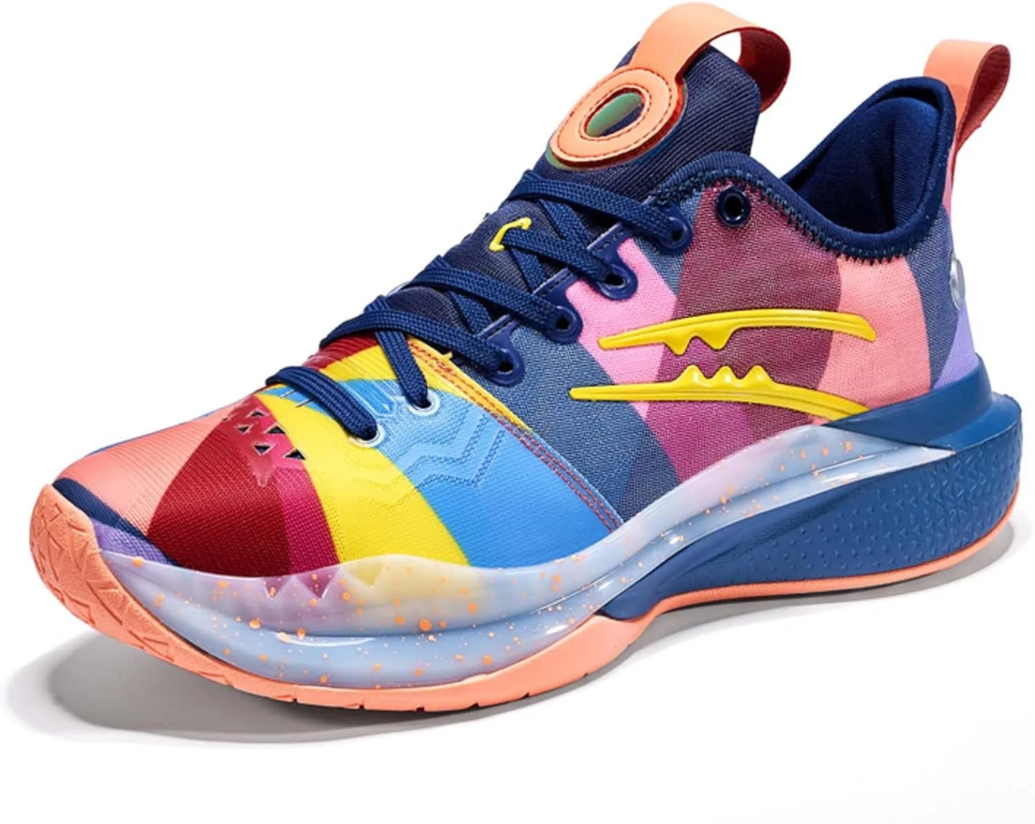Men's and Women's Basketball Shoes Fashion High Top Running Sneakers Non-Slip Fitness Training Shoes Fashion Comfortable Casual Walking Shoes