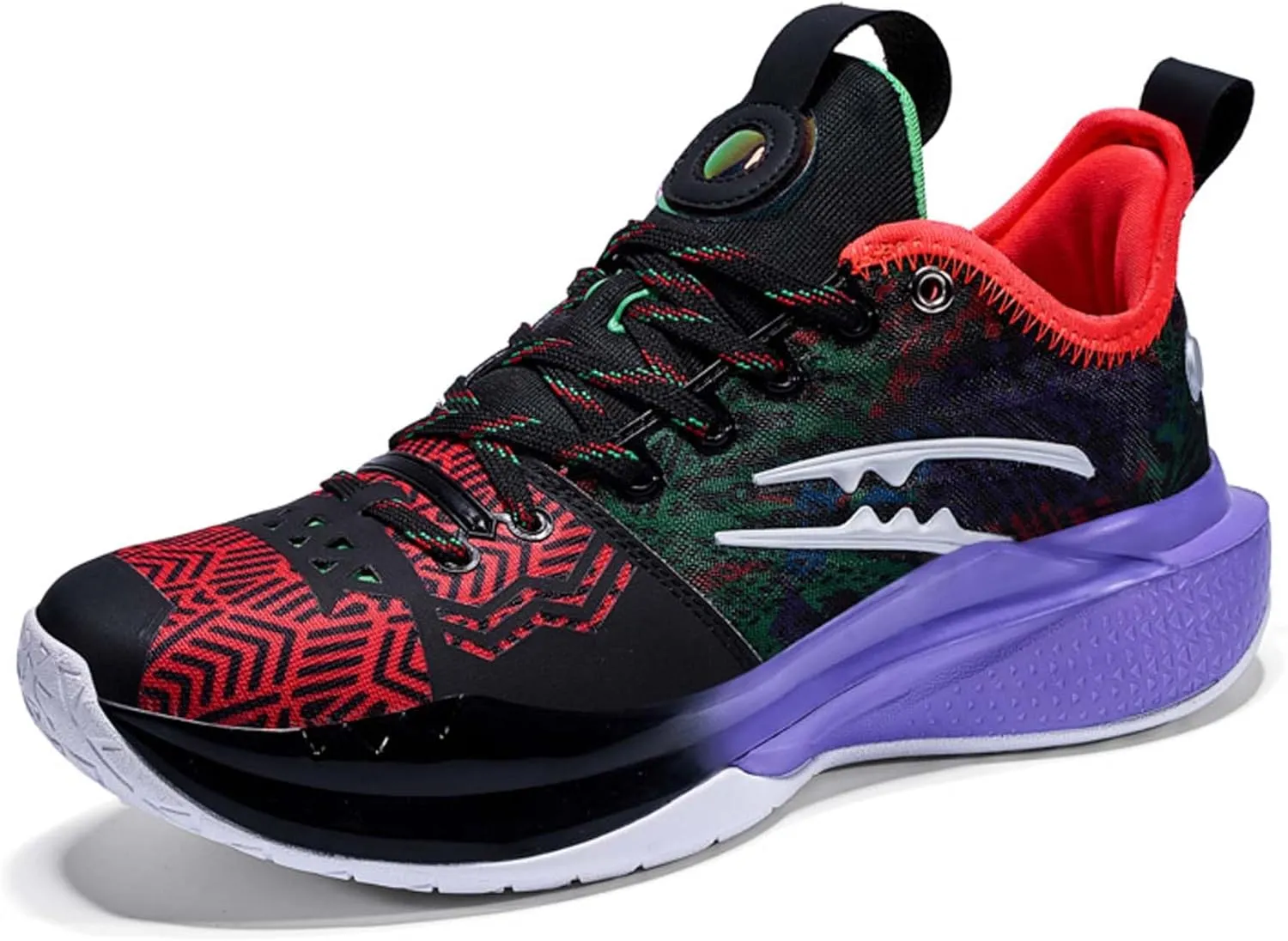 Men's and Women's Basketball Shoes Fashion High Top Running Sneakers Non-Slip Fitness Training Shoes Fashion Comfortable Casual Walking Shoes