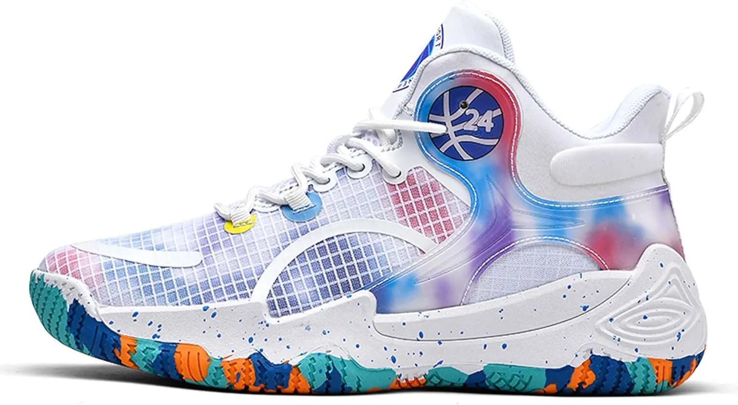 Men's Basketball Shoes Fashion Sneakers Indoor and Outdoor Non-Slip Breathable Training Match Shoes Women's Tennis Running Outdoor Shoes