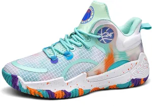 Men's Basketball Shoes Fashion Sneakers Indoor and Outdoor Non-Slip Breathable Training Match Shoes Women's Tennis Running Outdoor Shoes