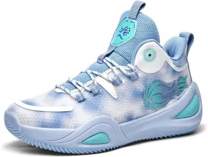 Men's Basketball Shoes Fashionable Breathable Anti Slip Sports Shoes Outdoor Running Fitness Training Shoes