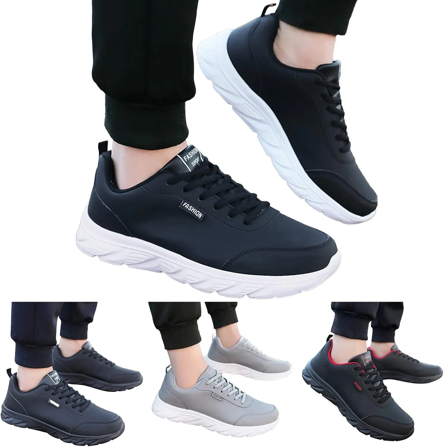 Men's Casual Dress Sneakers Walking Sneakers for Women Arch Suport Casual Shoes for Women Round Toe Slip On Casual Women Loafers Sneakers for Men