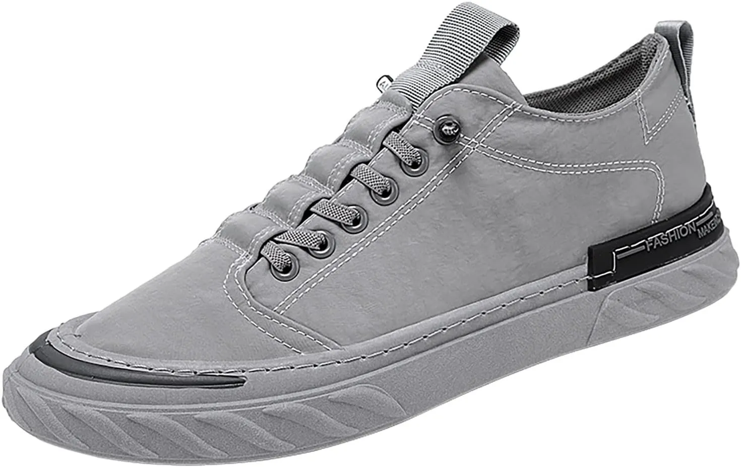 Men's Casual Shoes High Top Lightweight Mesh Sport Sneakers Elastic Walking Shoes Flat Bottom Fashion Casual Footwear Non Slip Comfortable Sneaker
