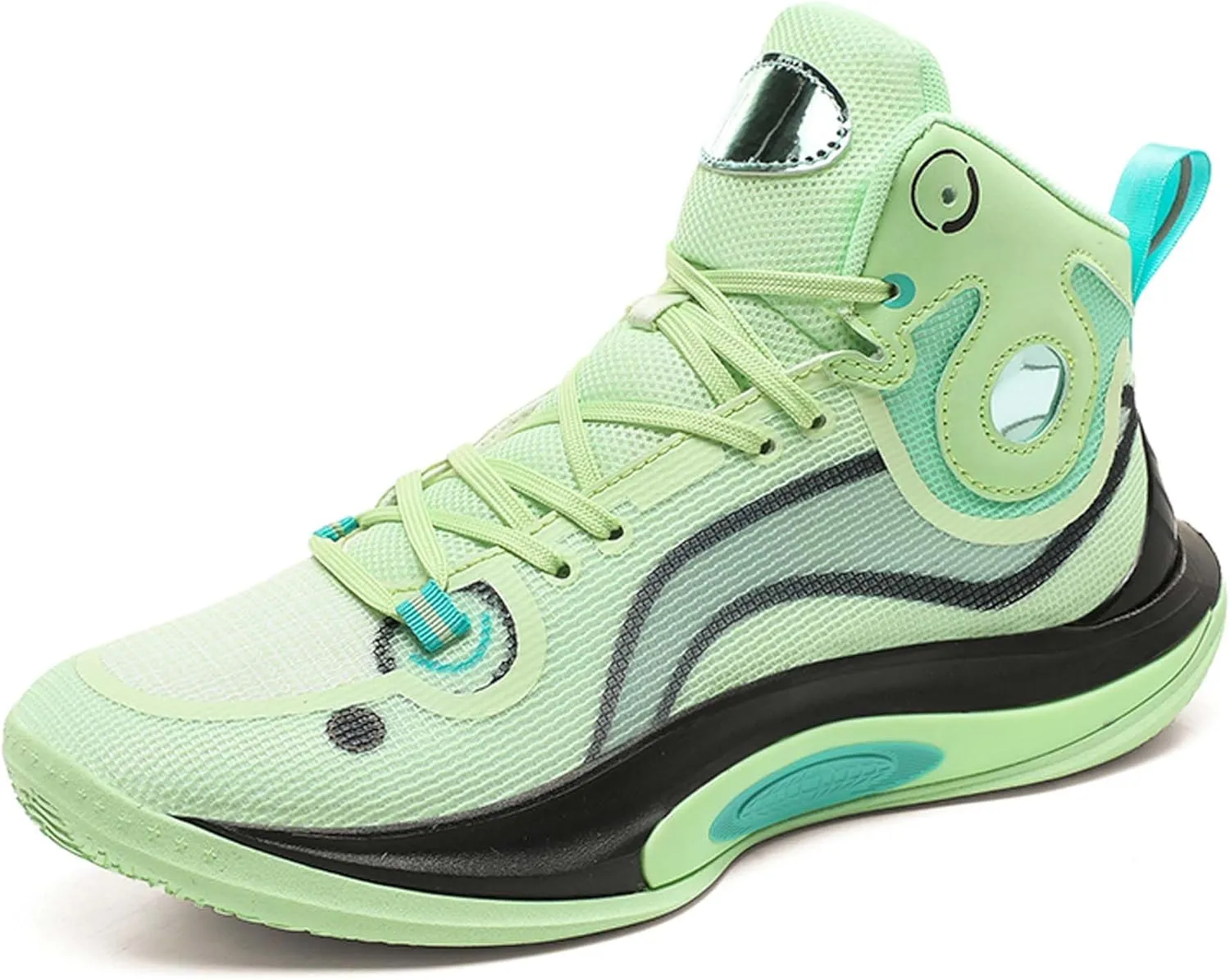 Men's Fashion Basketball Shoes Breathable Mesh Sneakers Outdoor Non-slip Training Running Shoes Women's Tennis Fitness Shoes Lightweight Casual Walking Shoes