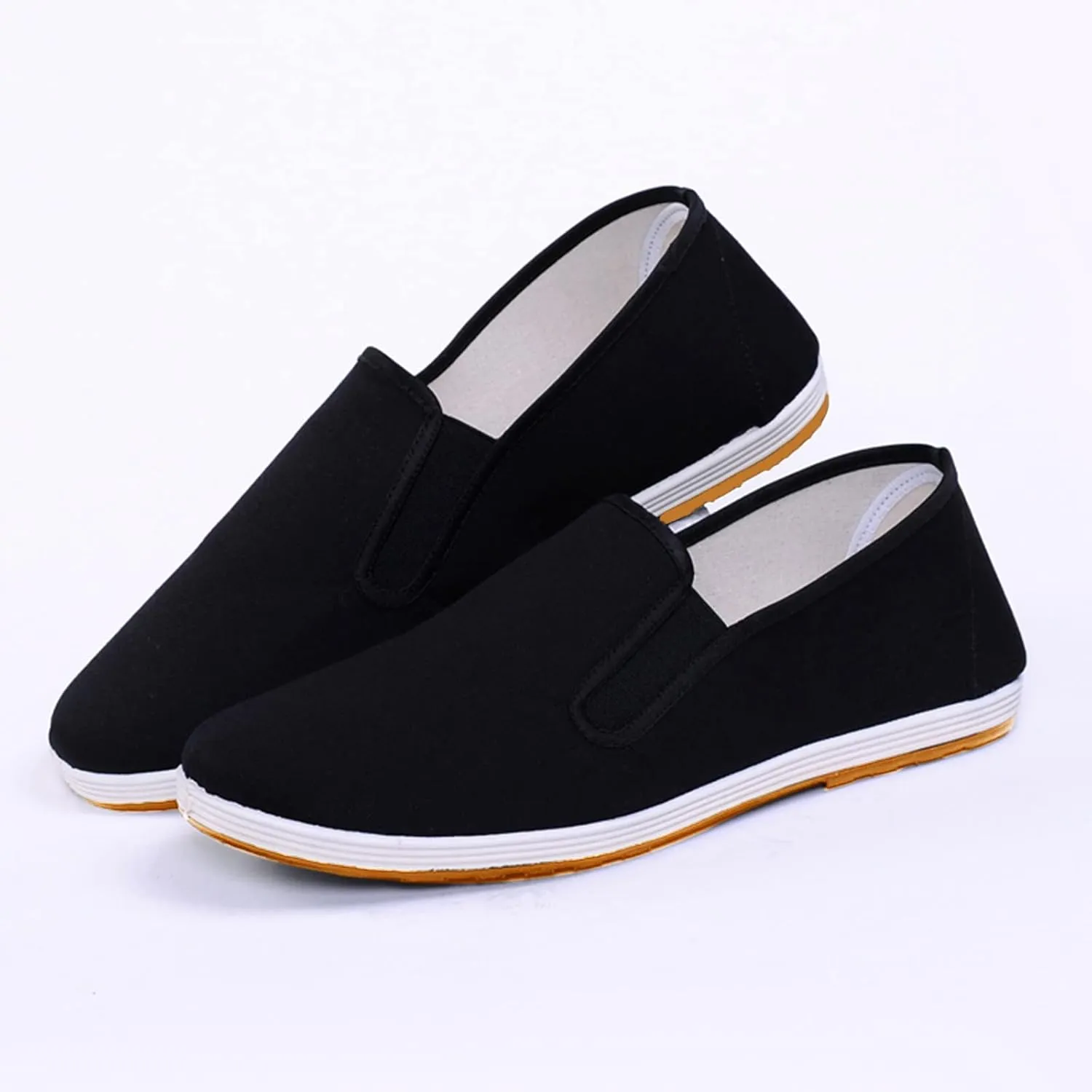 Men's Reathable Stretch Canvas Shoes Breathable Casual Comfortable Walking Sneaker Casual Elderly Lace Up Shoes
