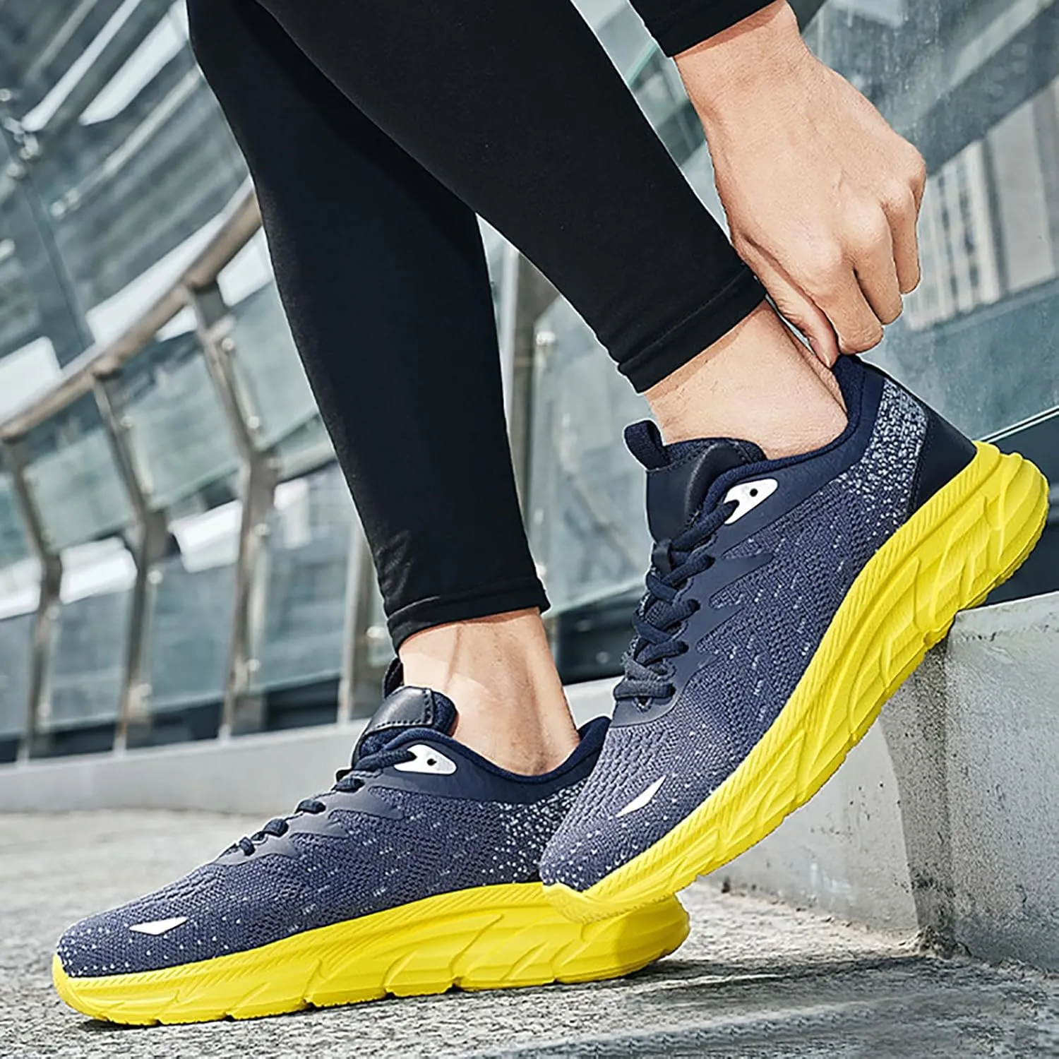 Mens Running Shoes Winter Dressy Casual Shoes Brown Sneakers Running Fashion Sneakers Tennis Walking Basketball Shoe Grip Loafers Casual Slip On