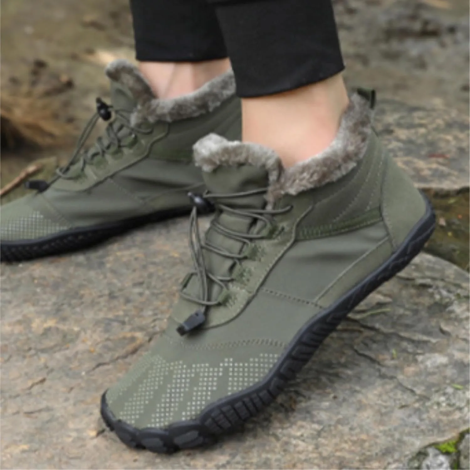 Mens Sneakers Womens Tennis Shoes Men's Casual Slip-on Loafers Wide Toe Box Trendy Casual Black Loafers Women Platform Sneakers for Men