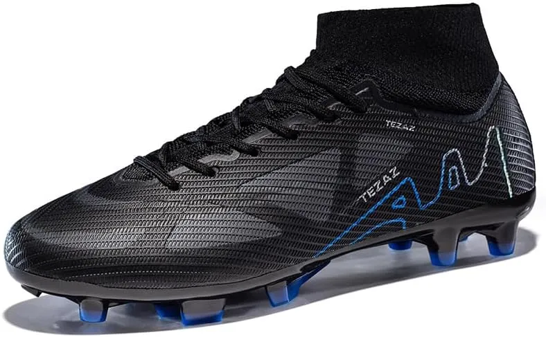 Men's Soccer Cleats Lightweight Football Cleats Professional Training High-top Soccer Shoes