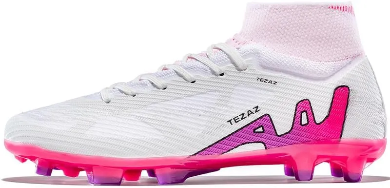 Men's Soccer Cleats Lightweight Football Cleats Professional Training High-top Soccer Shoes