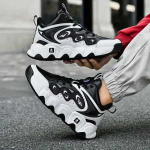 Men's Trendy Oversized Casual Sports Basketball Shoes – Streetwear Style with Comfortable Design | Athletic & Daily Wear