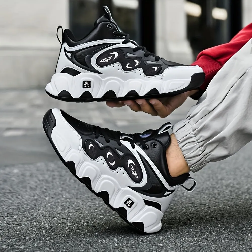 Men's Trendy Oversized Casual Sports Basketball Shoes – Streetwear Style with Comfortable Design | Athletic & Daily Wear