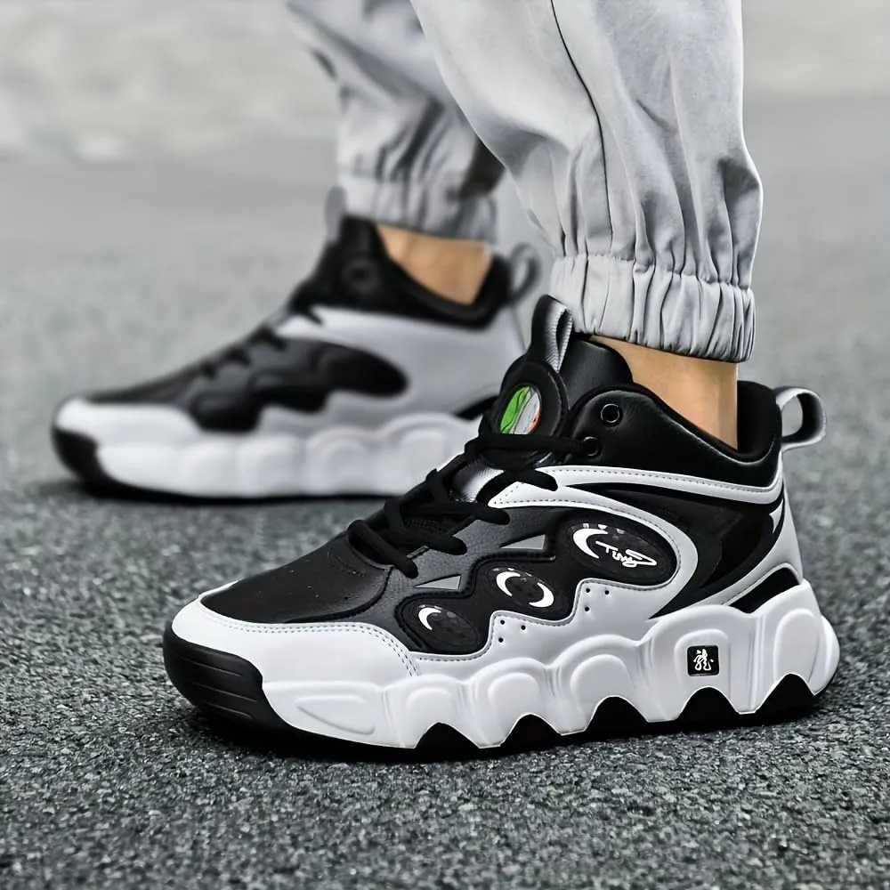 Men's Trendy Oversized Casual Sports Basketball Shoes – Streetwear Style with Comfortable Design | Athletic & Daily Wear