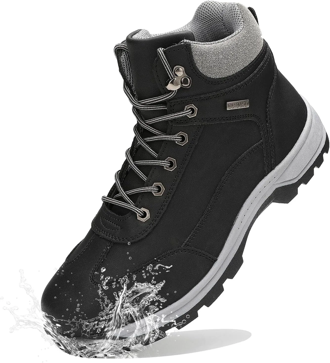 Men's Waterproof Hiking Boots Outdoor Hiking Shoes Trekking Backpacking Mountaineering Boots