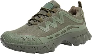 Men's Waterproof Hiking Boots,Military Tactical Boots for Men, Outdoor Lightweight Work Boots,Low Cut Training Shoes,Suit for Tactical, Military, Combat, Hunting, Motorcycle,Etc