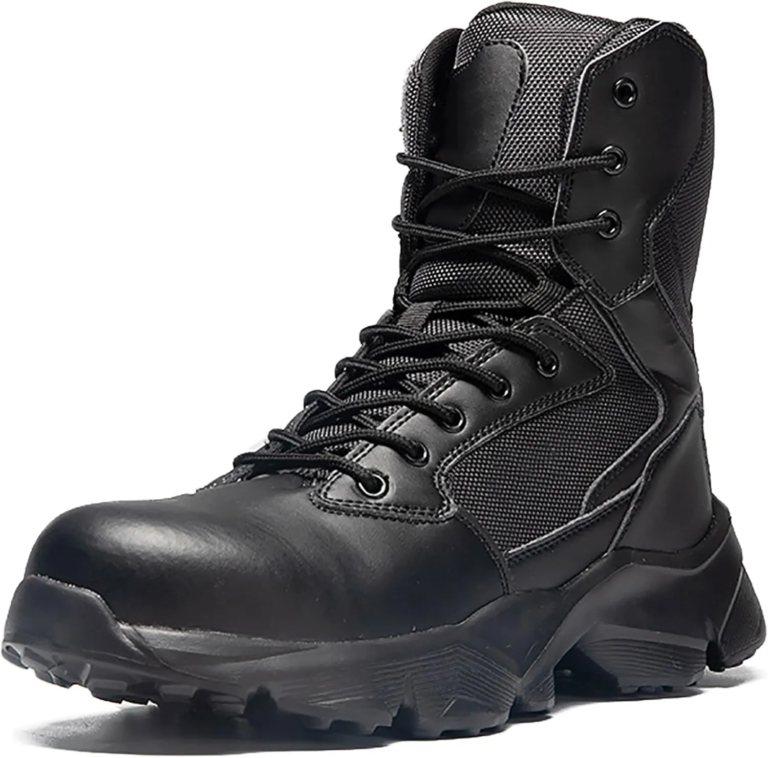 Military Boots For Men Tactical Boots Combat Boots Breathable Police Patrol Boots Lightweight Army Boots Waterproof Hiking Boots