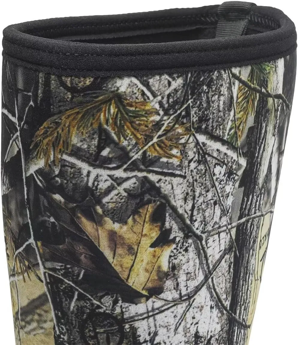 Neoprene Insulated Rain Boots with Steel Shank, Waterproof Mid Calf Hunting Boots