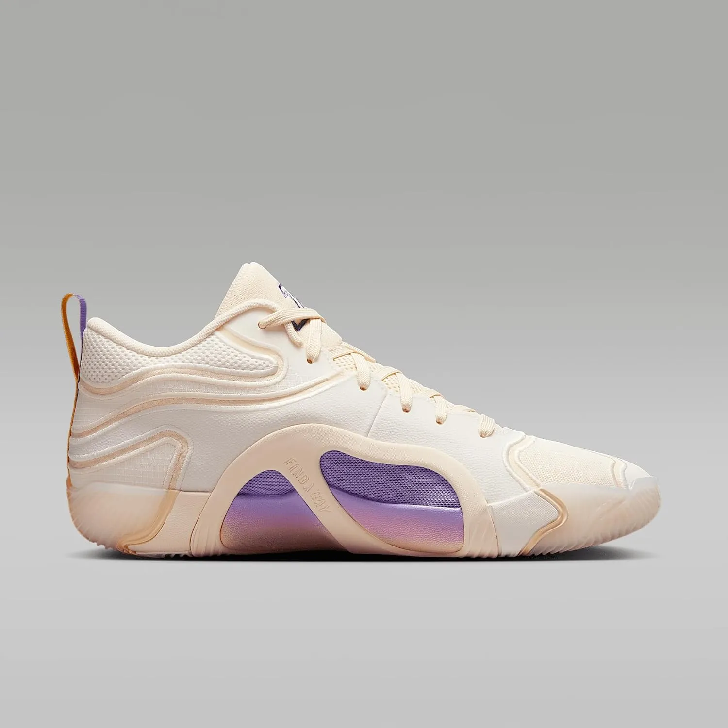 Nike Tatum 3 Basketball Shoes (HV5882-100, Sail/Muslin/Pale Ivory/Dark Iris)