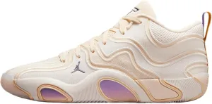 Nike Tatum 3 Basketball Shoes (HV5882-100, Sail/Muslin/Pale Ivory/Dark Iris)