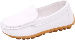 O2b2 Shoes Toddler Little Kid Boys Girls Soft Slip On Loafers Dress Flat Shoes Boat Shoes Size 2 Tennis Shoes