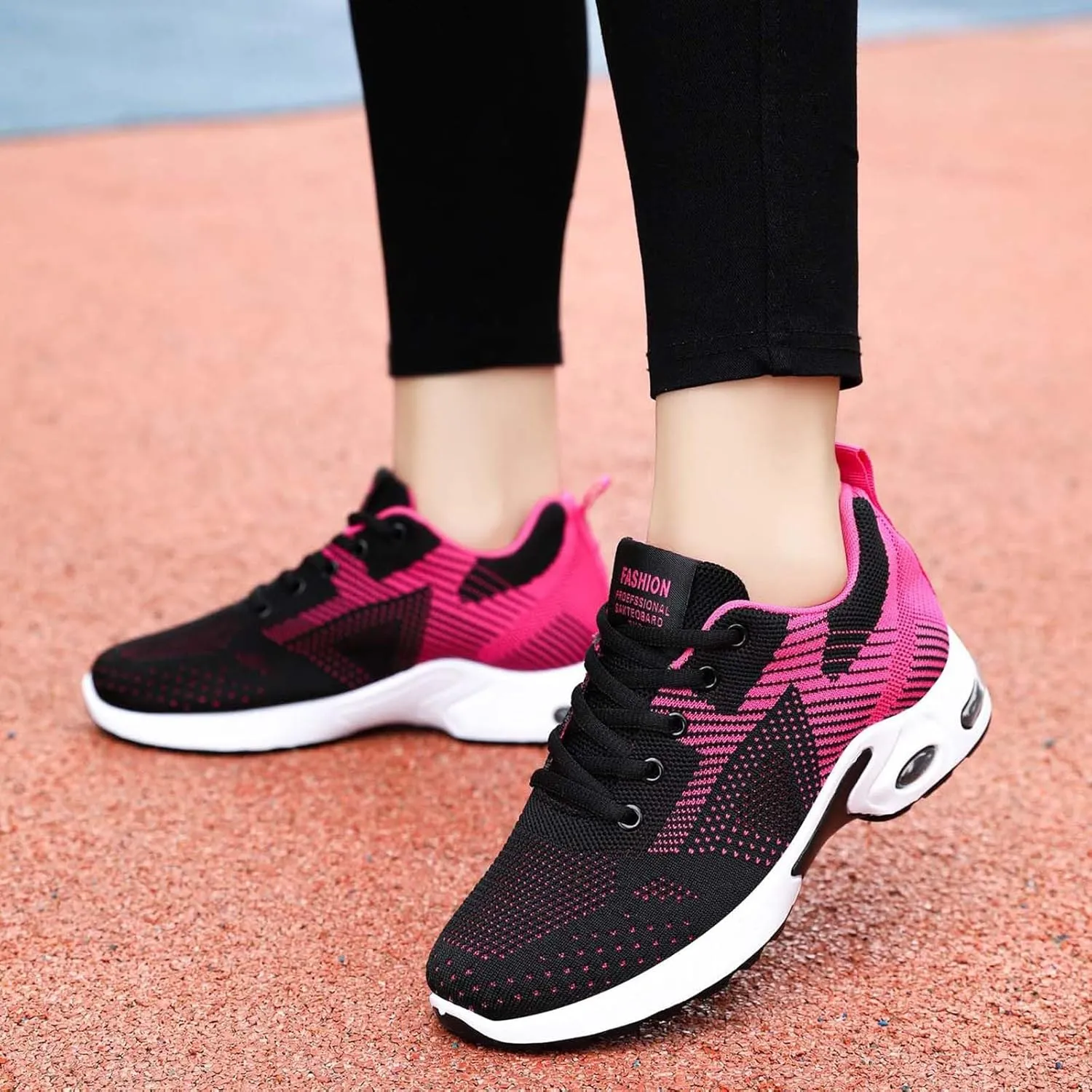 Orthopedic Shoes for Women Running Walking Fashion Strappy Volleyball Shoe Canvas Mesh Knit Low Top Casual Shoes